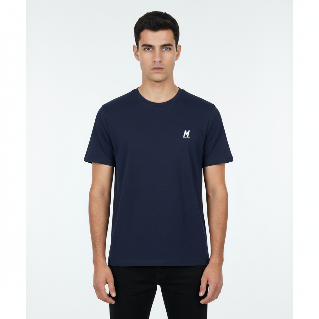Basic HigherBlanks Tee French Navy