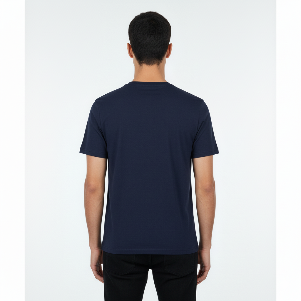 Basic HigherBlanks Tee French Navy