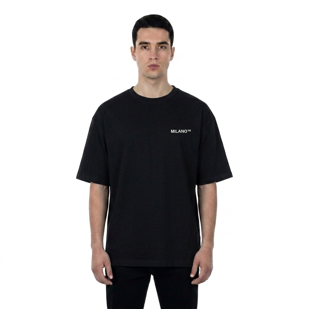 Make Money No Drama Oversized Shirt Black