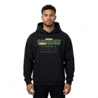 Conquer And Live Independently Oversized Hoodie Black