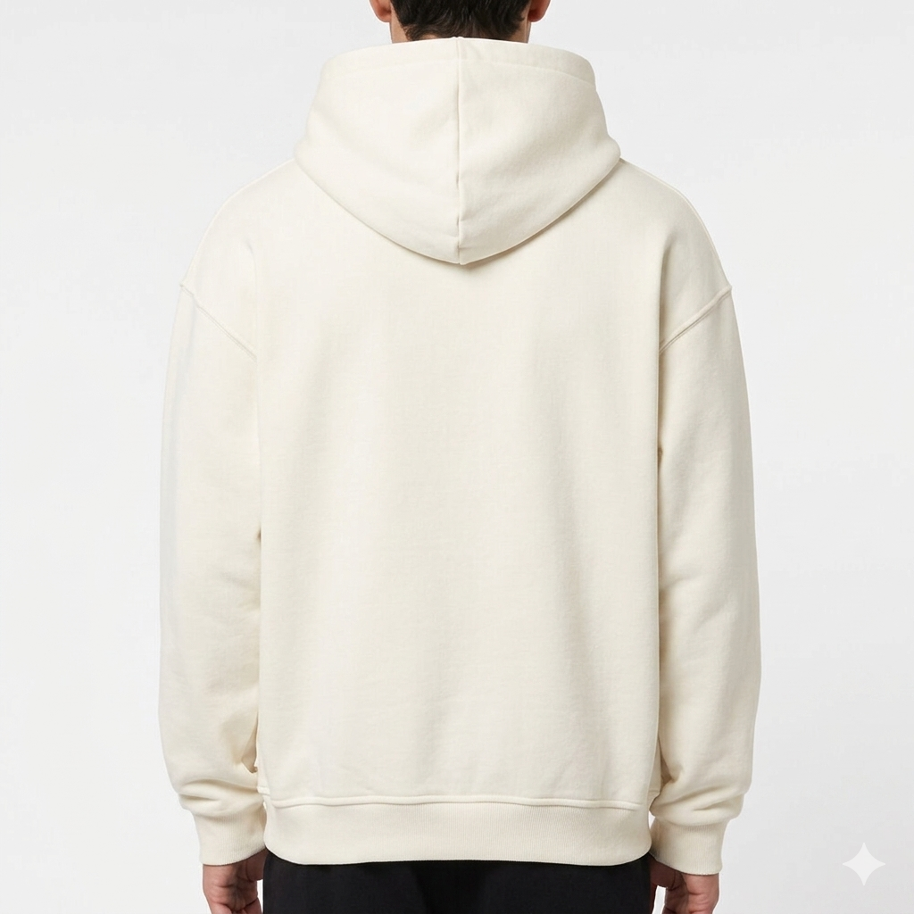 Conquer and live Independently Oversized Hoodie Sand