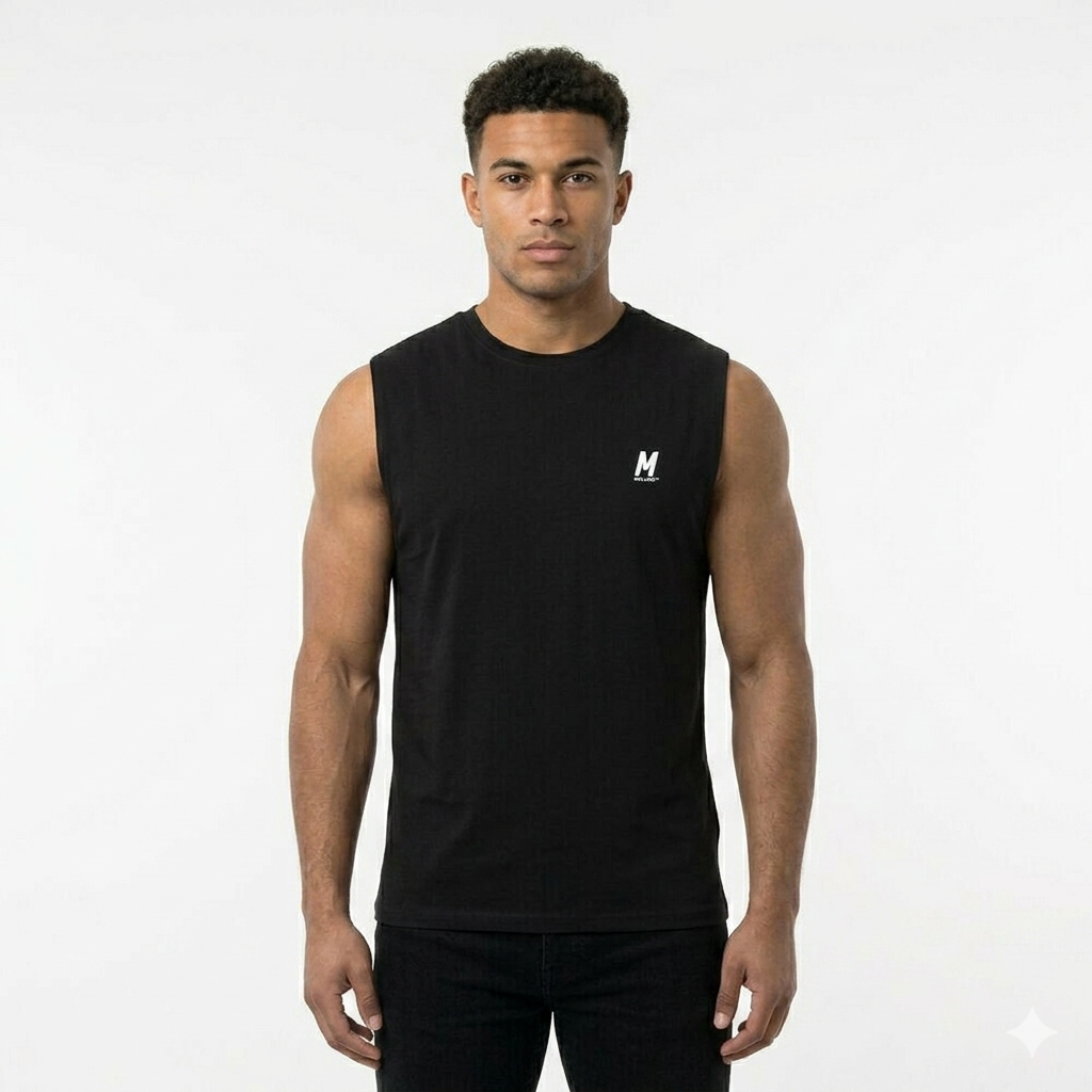 Tanktop Oversized Black