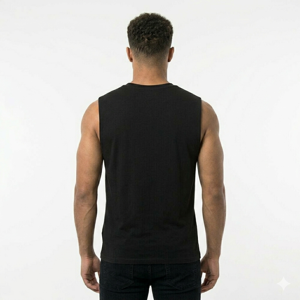 Tanktop Oversized Black