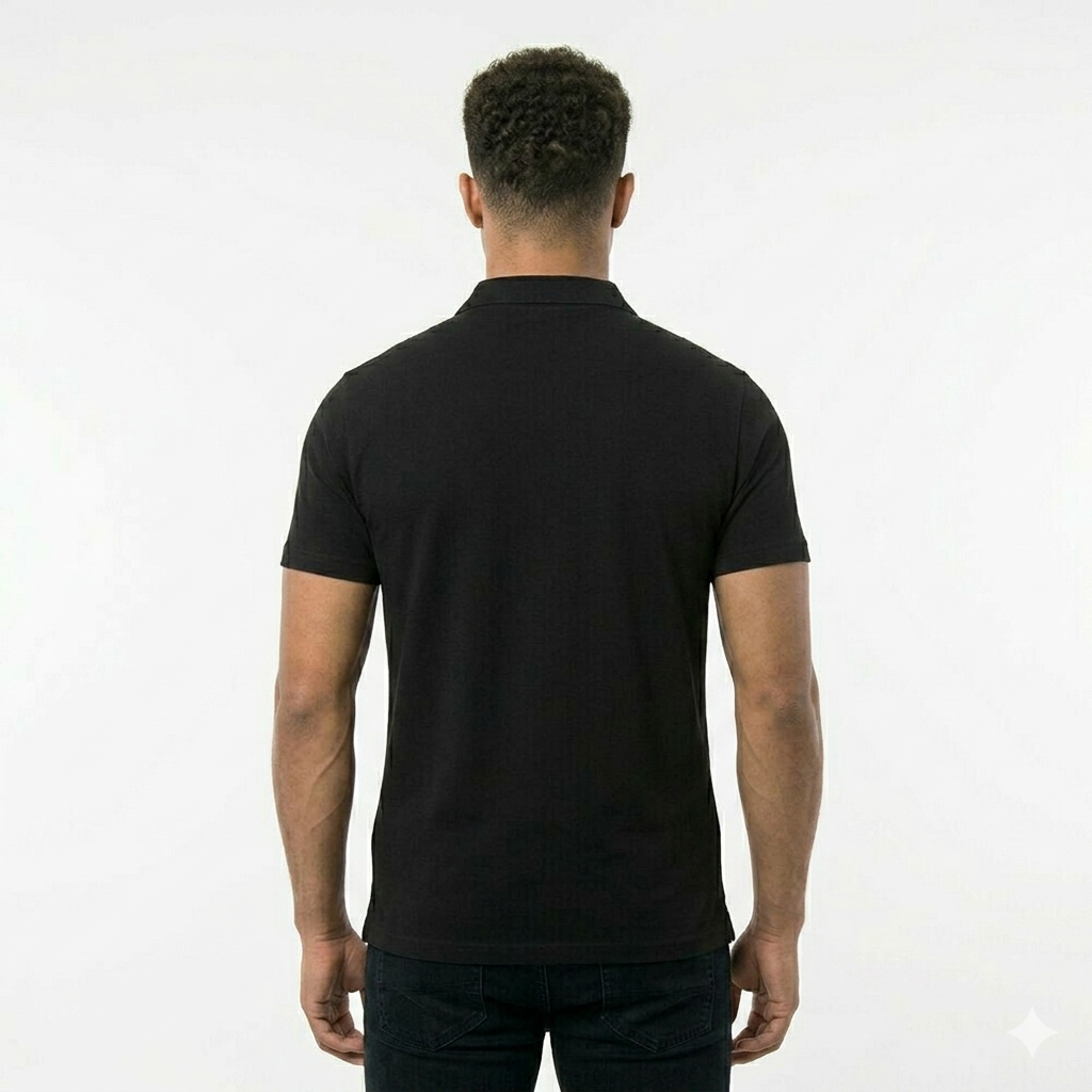 Poloshirt Black